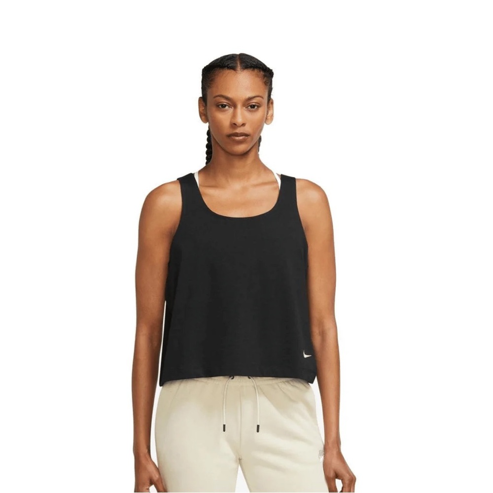 Nike Black Crop Top